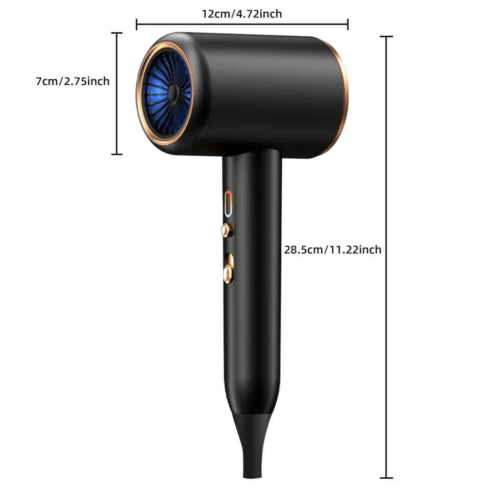 2400W Haartrockner mit Ionen-Technologie - Schnelltrocknend & schonend