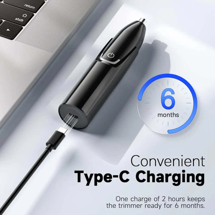 Präzisions-Haartrimmer - Nase & Ohren, Wiederaufladbar