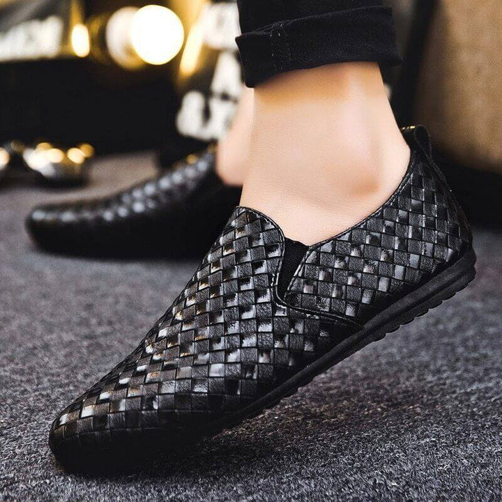 Atmungsaktive Loafer aus Leder