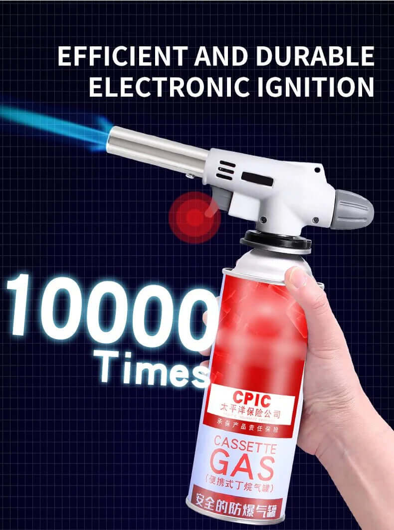 Tragbarer Gasbrenner mit Hochtemperaturflamme