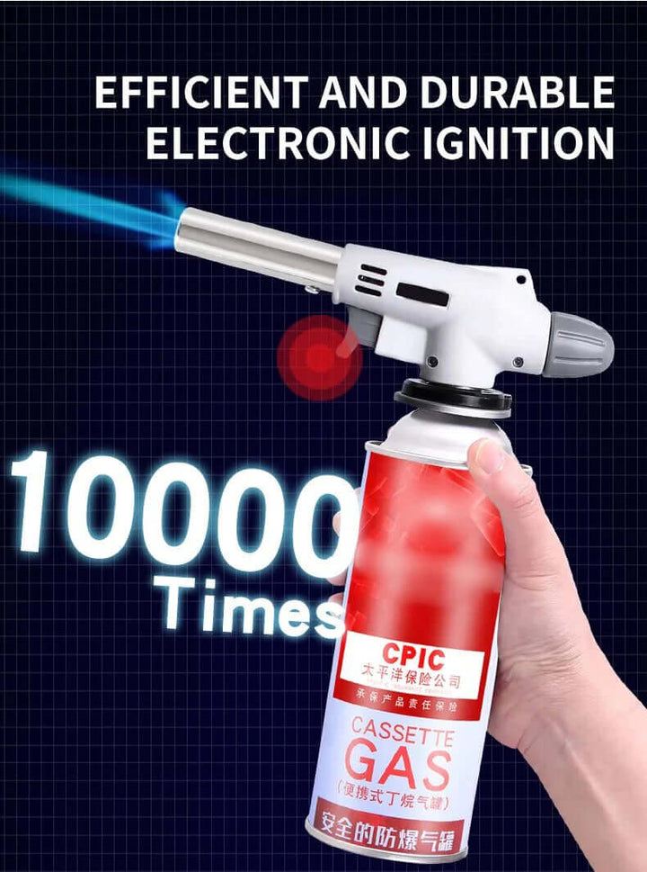 Tragbarer Gasbrenner mit Hochtemperaturflamme