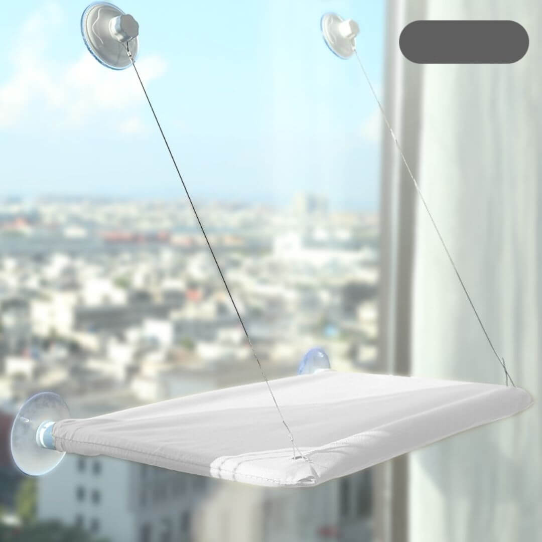 Wandhängematte für Katzen - Panoramablick