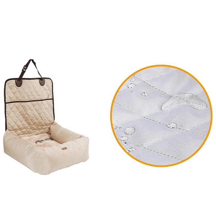 Hunde-Autositz & Reisebett - Sicher & Komfortabel