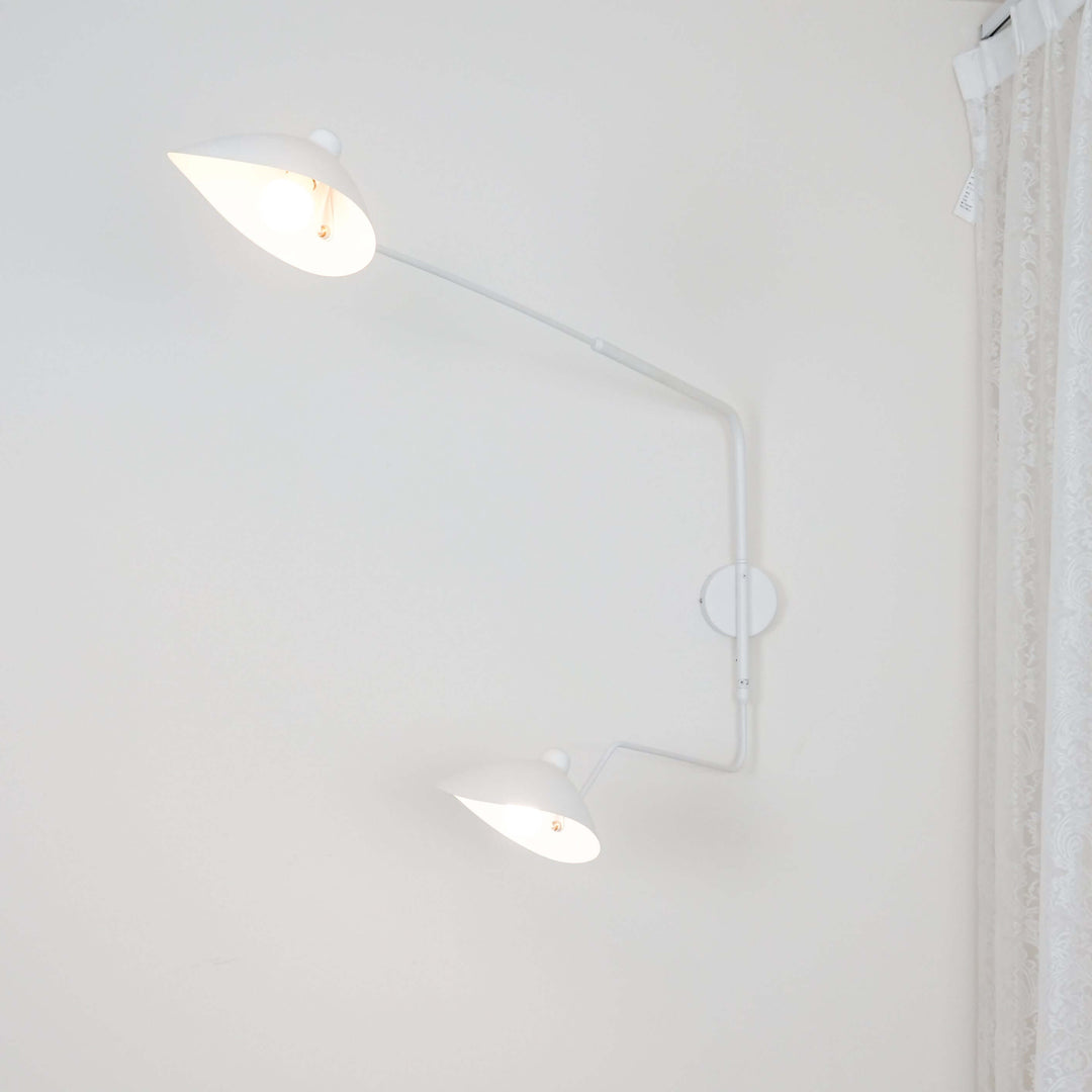 Designer Wandleuchte - modern - Metall