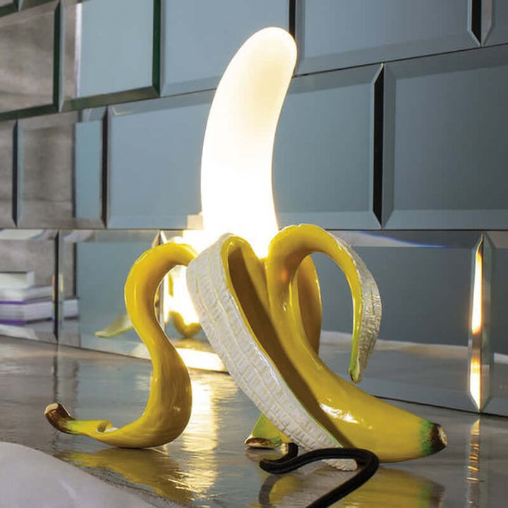 Art Deco Tischlampe Bananen Design