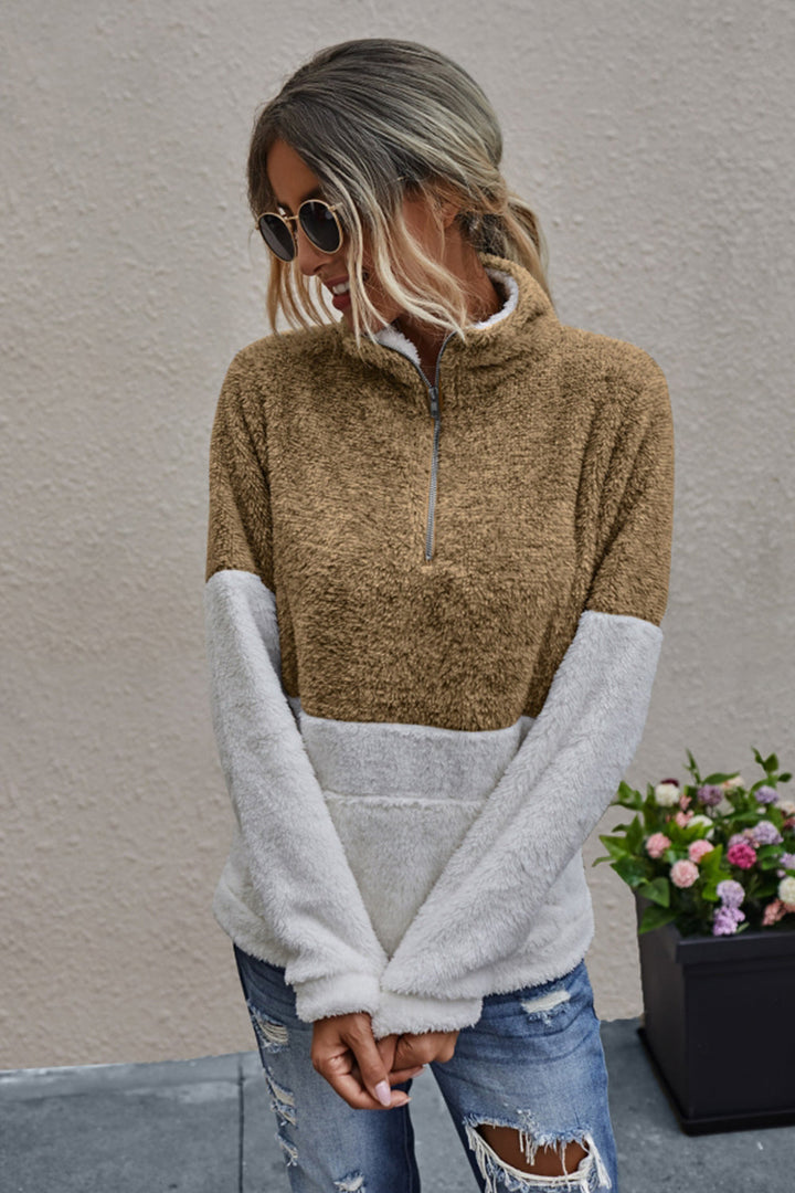 Reißverschluss-Taschenoberteil für Damen