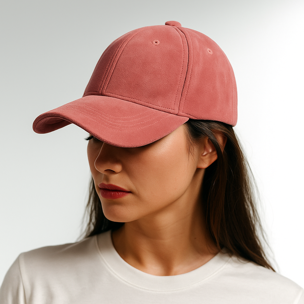 Comfortable everyday black baseball cap, unisex, with an adjustable fit for all head sizes.