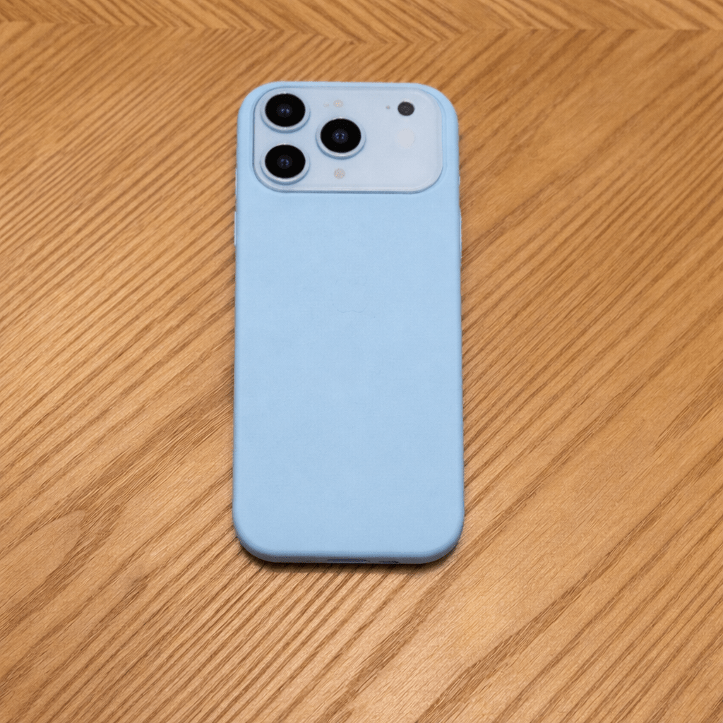 Unisex soft-touch silicone MagSafe phone case for stylish and secure device protection.