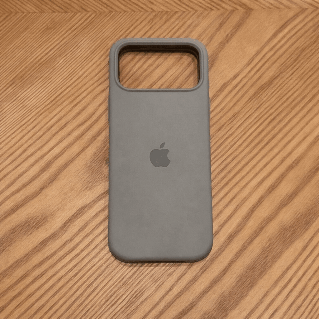 Durable soft-touch silicone MagSafe phone case, shockproof with a comfortable matte finish.