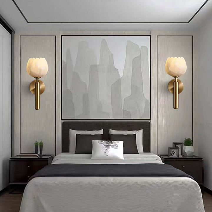 Marmor & Rosen Wandleuchte