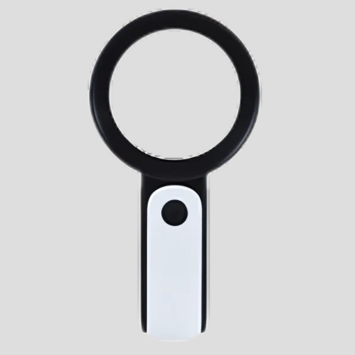 20x Handheld Magnifying Glass with Optical Lens for Fine Detail Work & Reading Aid