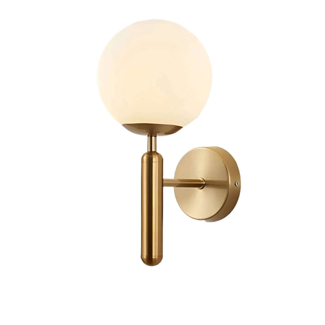 Elegante Glas-Wandleuchte im Vintage-Stil