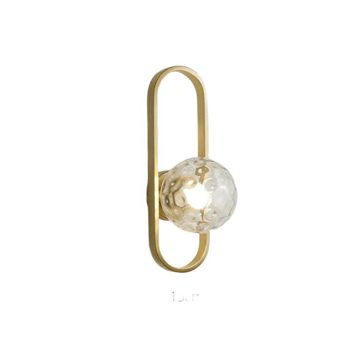 Moderne LED Glas Wandleuchte Camille