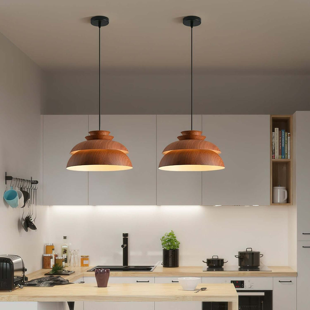 Elegante Hängeleuchte Midori - Aluminium