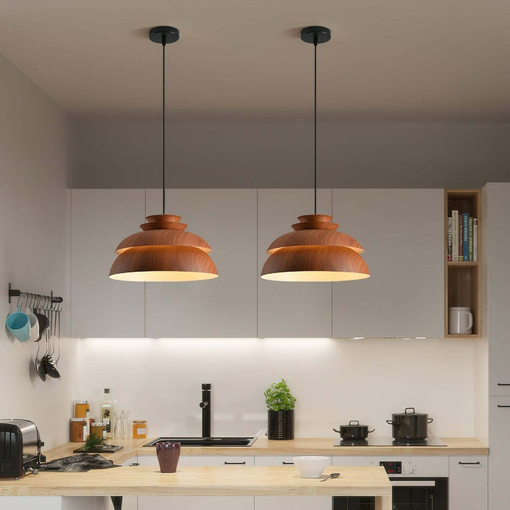 Elegante Hängeleuchte Midori - Aluminium