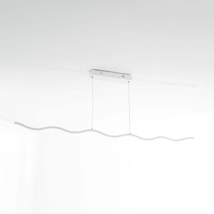 Moderne LED-Pendelleuchte Wellen-Design