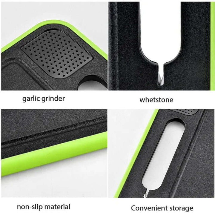 Doppelseitiges Schneidebrett mit Auftaufunktion