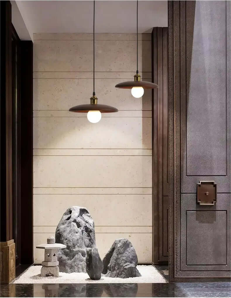 Holz-Deckenleuchte Pendelleuchte