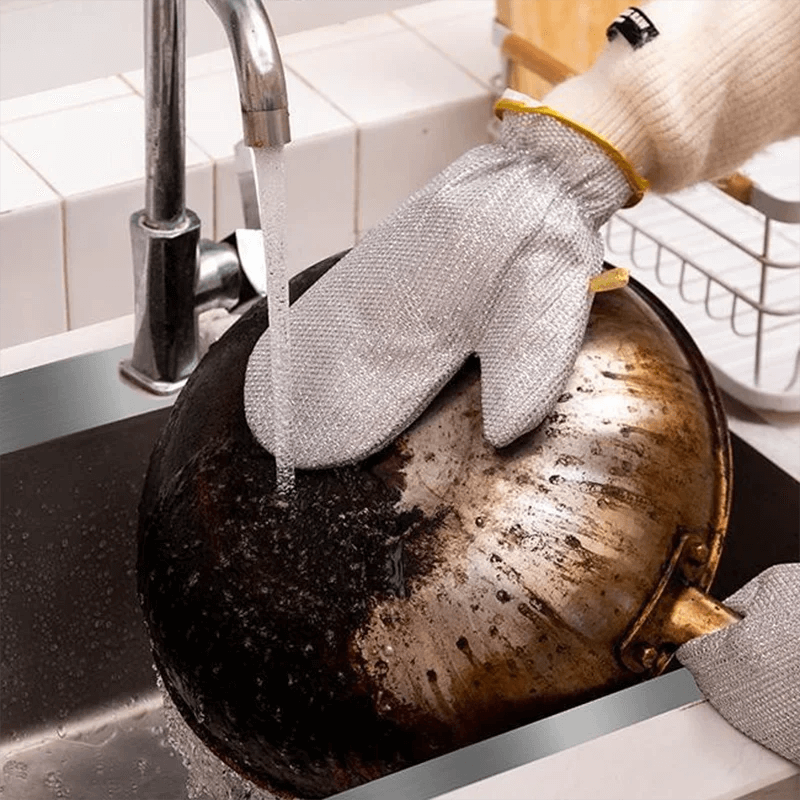 Effizienter Abwaschhandschuh - Schonend & Nachhaltig