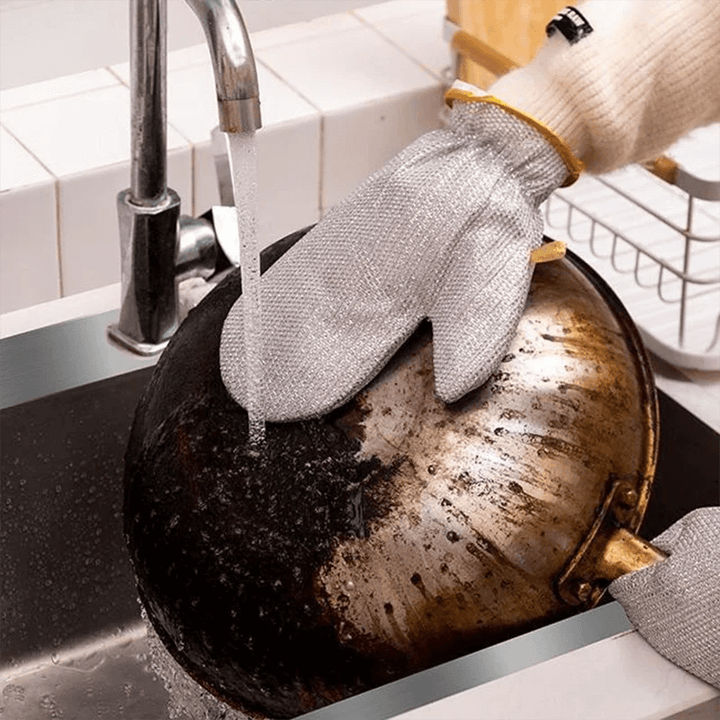 Effizienter Abwaschhandschuh - Schonend & Nachhaltig