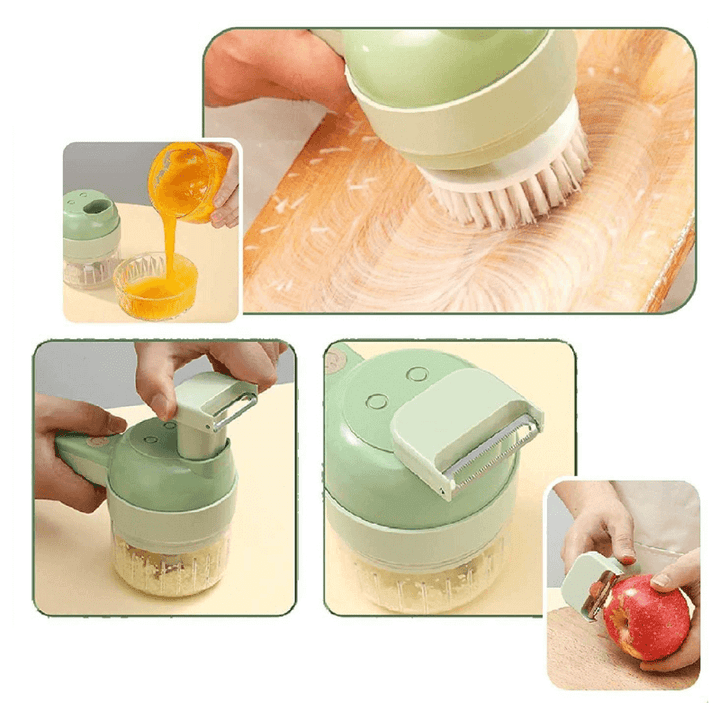 4-in-1 Multifunktions-Küchenhelfer