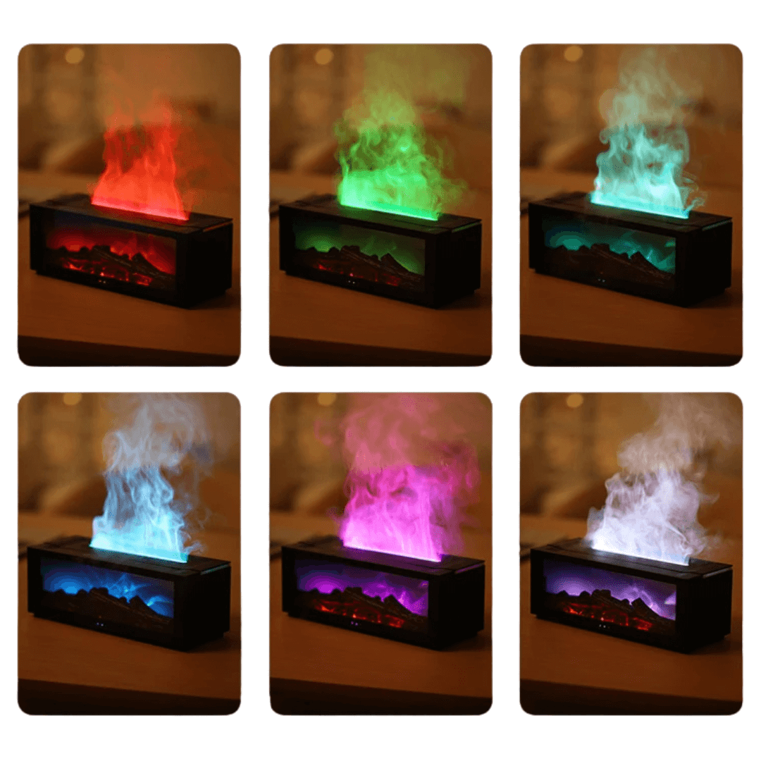 Aroma Diffuser mit Flammeneffekt