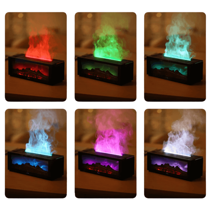 Aroma Diffuser mit Flammeneffekt