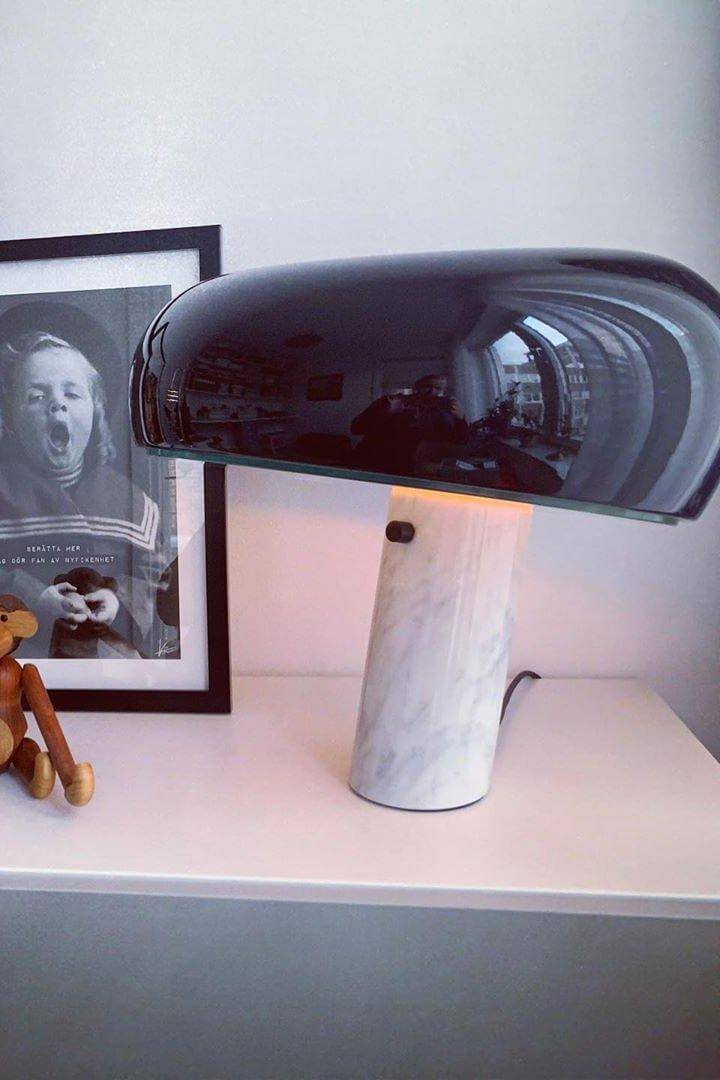 Designer Marmor Tischlampe