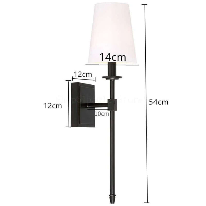 Moderne LED-Wandleuchte