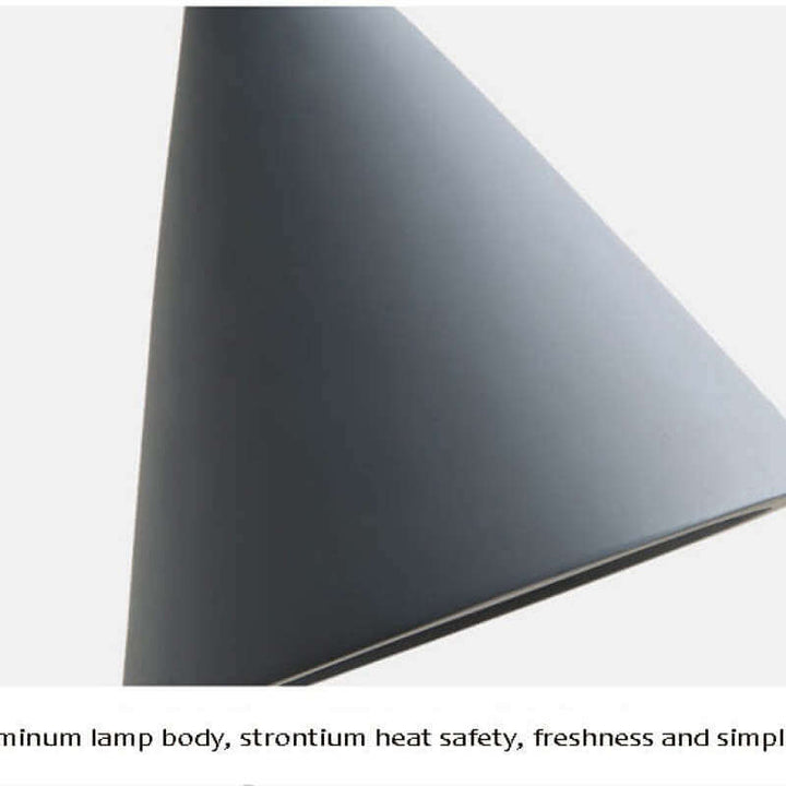 Moderne Dreiecks-Hängeleuchte - Metall