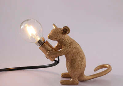 Dekorative Maus-Tischlampe