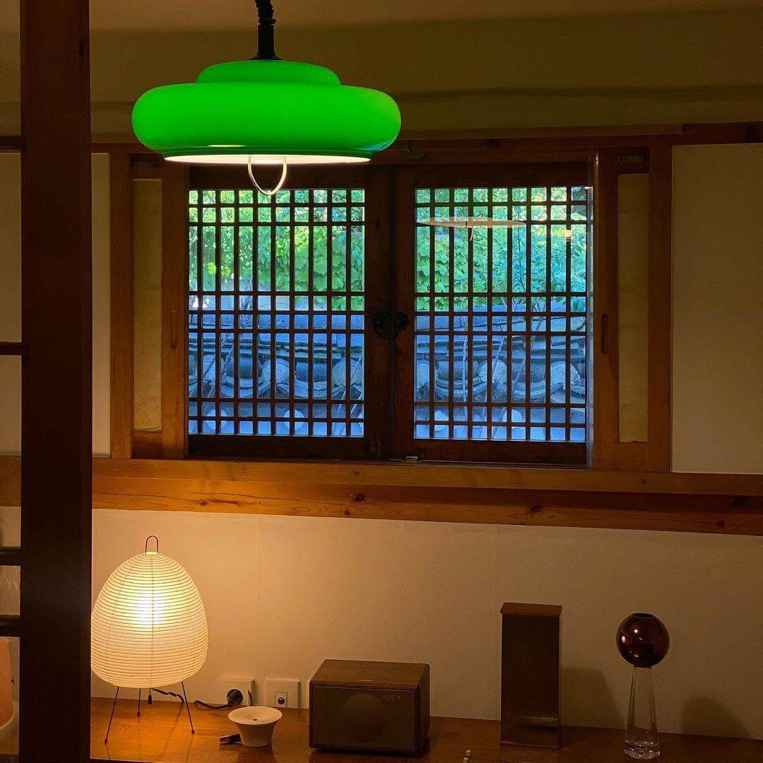 Japanische Tischlampe Yumi - Stimmungsvolles Licht