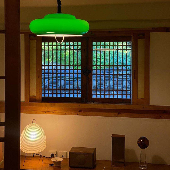 Japanische Tischlampe Yumi - Stimmungsvolles Licht