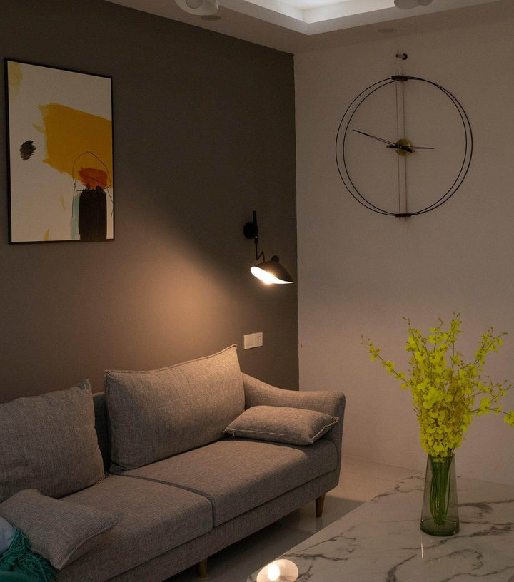 Designer Wandleuchte - modern - Metall