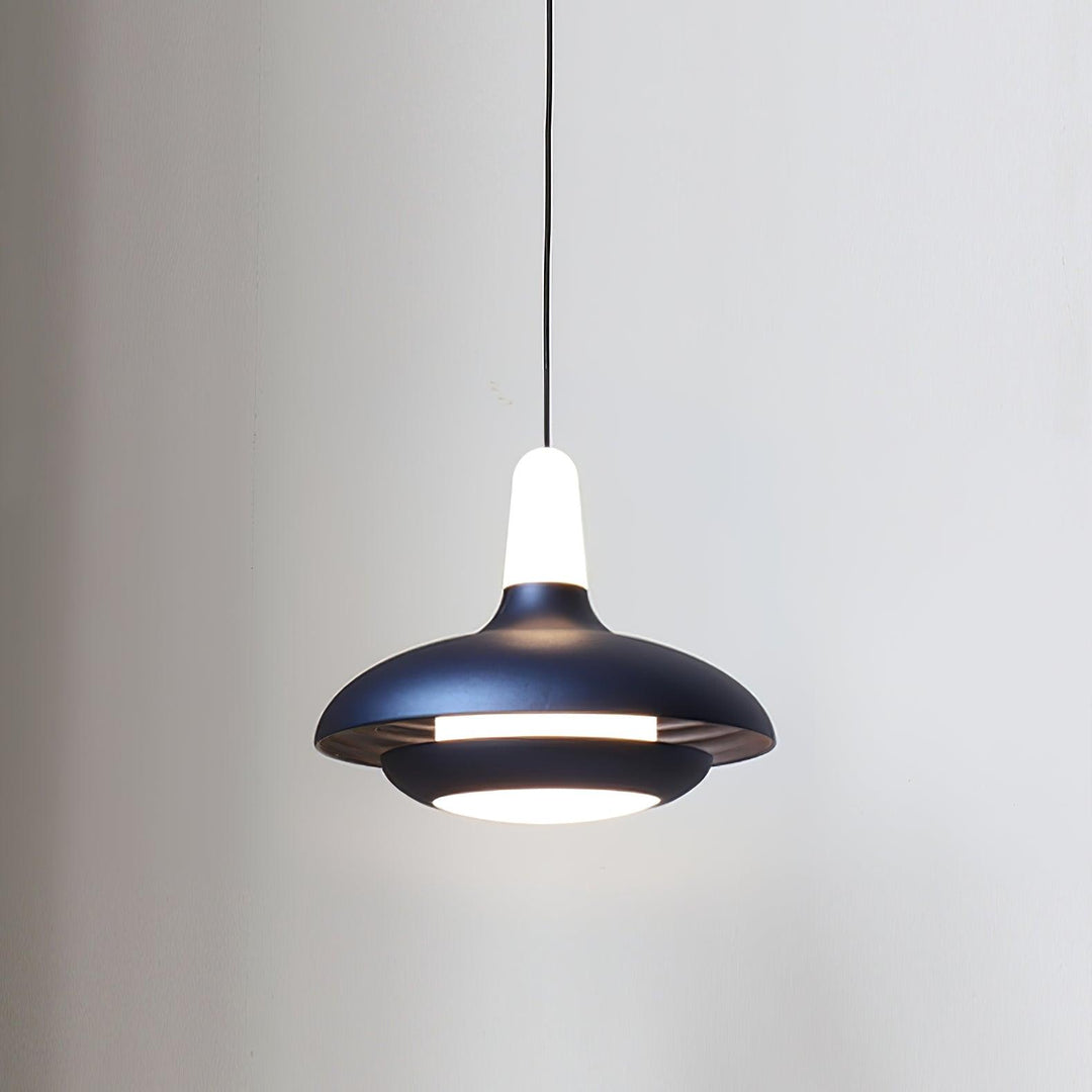Moderne LED Pendelleuchte, Aluminium, 18cm