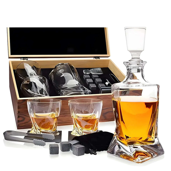 Exklusives Kristall-Whiskey-Geschenkset