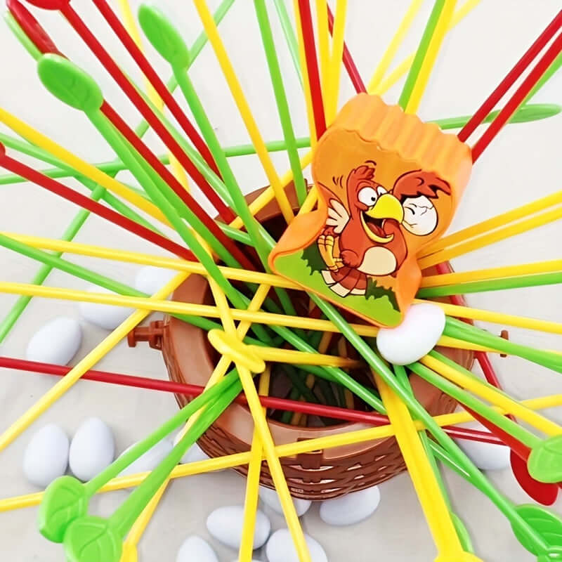 Kinder Strategie Brettspiel - Nestbau-Spaß