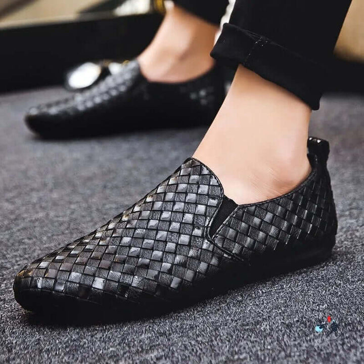 Atmungsaktive Loafer aus Leder