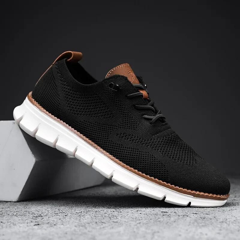 Stylish men's business casual Darin sneakers. Lightweight, comfortable, and durable slip-on footwear.