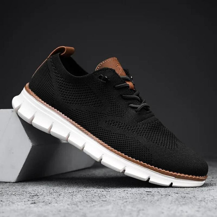 Stylish men's business casual Darin sneakers. Lightweight, comfortable, and durable slip-on footwear.