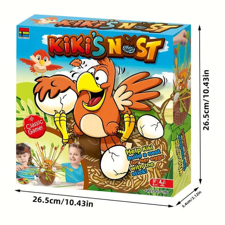 Kinder Strategie Brettspiel - Nestbau-Spaß