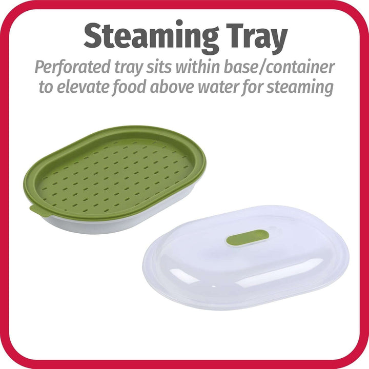 Mikrowellen-Dampfgarer für schnelles & gesundes Kochen