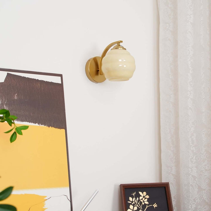 Vintage Wandlampe Art Deco Stil