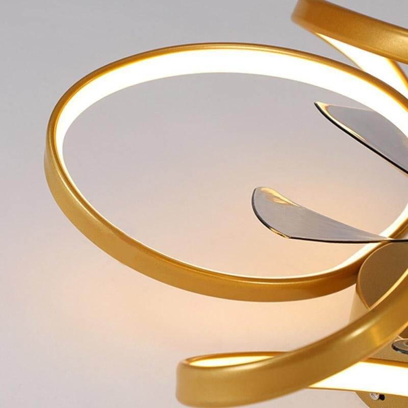 Moderne LED Deckenventilator