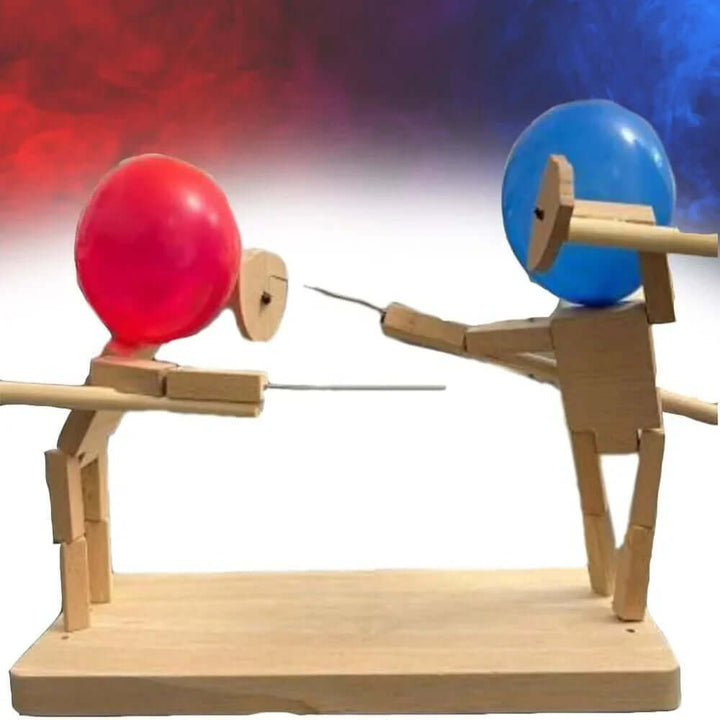 Bambus-Fechtspiel - Actionreiches 2-Spieler-Strategiespiel