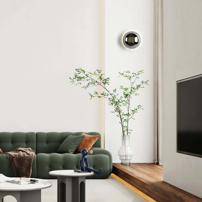 Minimalistische Bauhaus-Wandleuchte