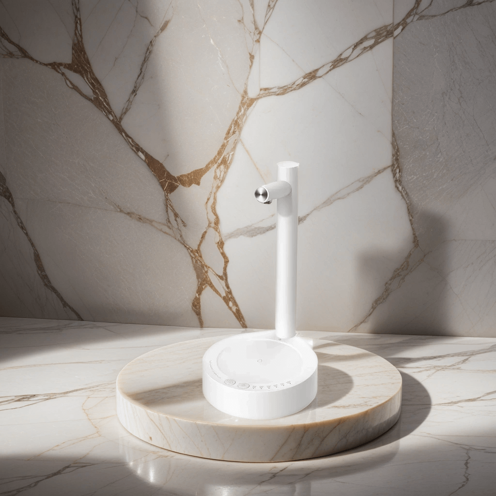 Tragbarer Wasserzapfer für Bett & Schreibtisch