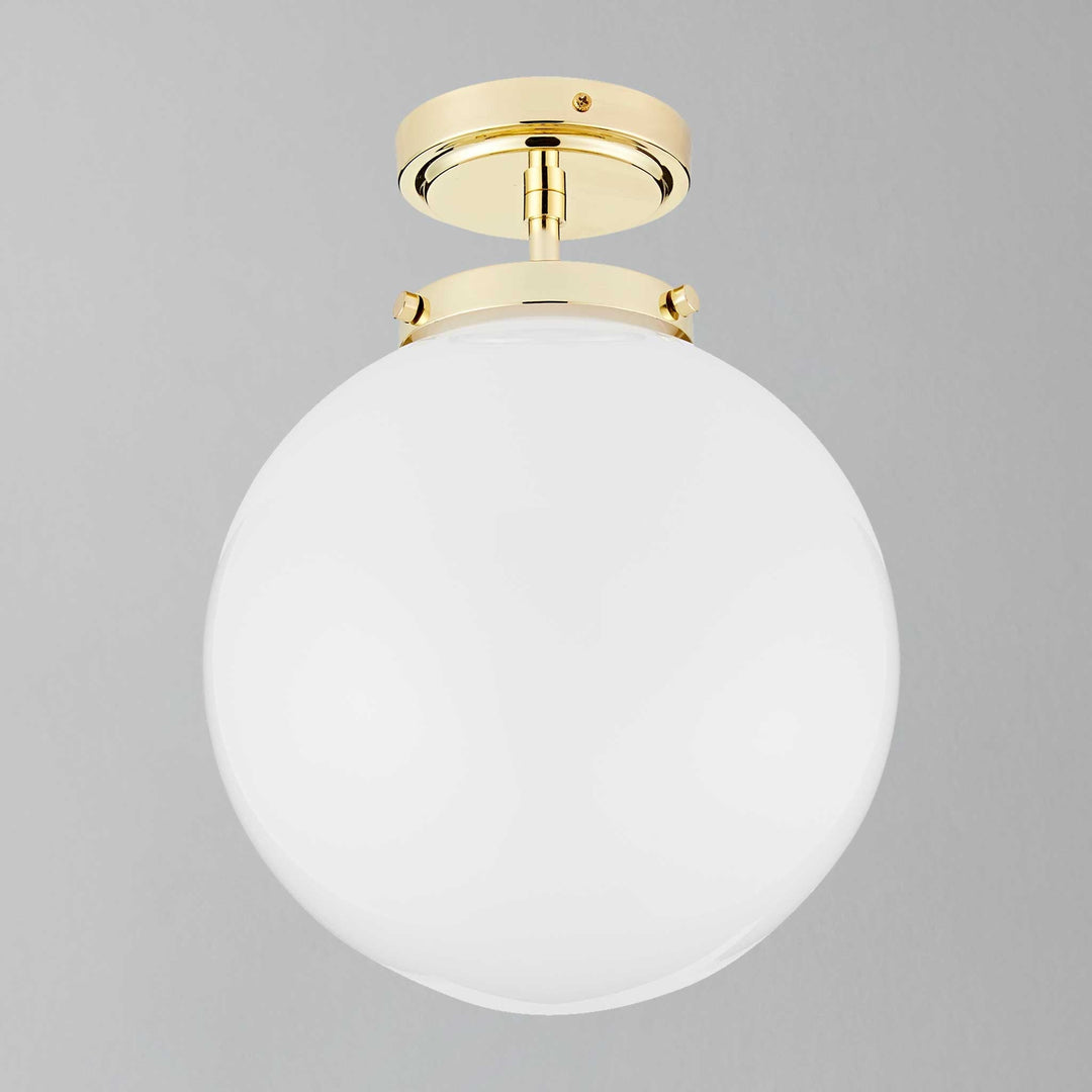 Moderne Kugel-Deckenleuchte für Badezimmer