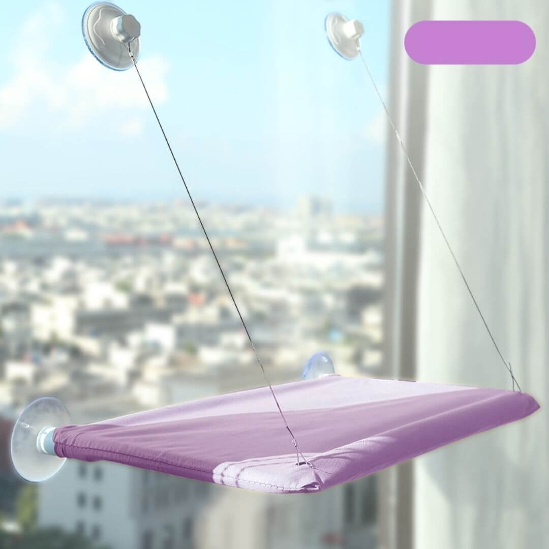 Wandhängematte für Katzen - Panoramablick