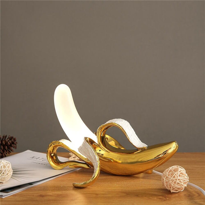 Art Deco Tischlampe Bananen Design